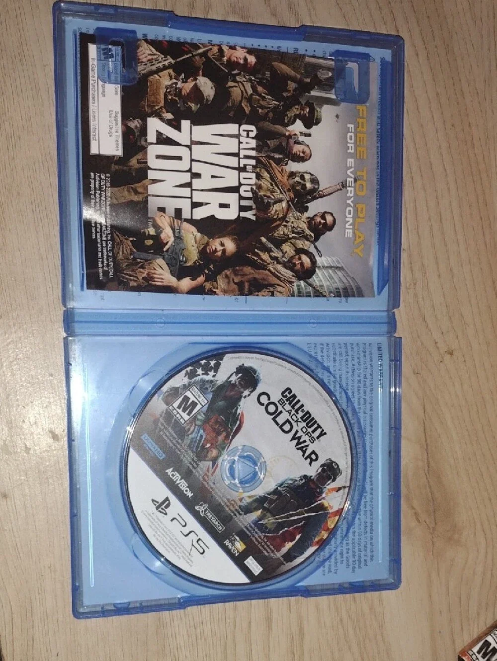 Sony PS5 Call of Duty: Black Ops Cold War - White & Blue Cover